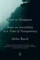 Come scomparire: Note sull'invisibilità in un'epoca di trasparenza - How to Disappear: Notes on Invisibility in a Time of Transparency
