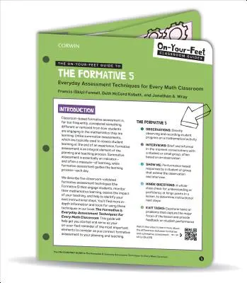 La guida al Formative 5: Tecniche di valutazione quotidiana per ogni classe di matematica - The On-Your-Feet Guide to the Formative 5: Everyday Assessment Techniques for Every Math Classroom