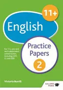 11+ English Practice Papers 2 - Per 11+, pre-test ed esami scolastici indipendenti inclusi CEM, GL e ISEB - 11+ English Practice Papers 2 - For 11+, pre-test and independent school exams including CEM, GL and ISEB