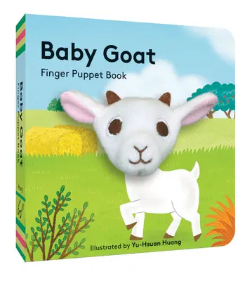 Capra: Libro di marionette da dito: (Il miglior libro per neonati, libro da tavolo con animali di peluche) - Baby Goat: Finger Puppet Book: (Best Baby Book for Newborns, Board Book with Plush Animal)