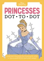 Principesse Disney da disegnare con i puntini - Disney Dot-to-Dot Princesses