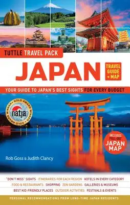 Guida e mappa del Giappone Tuttle Travel Pack: La tua guida alle migliori attrazioni del Giappone per tutte le tasche (include una mappa del Giappone estraibile) - Japan Travel Guide & Map Tuttle Travel Pack: Your Guide to Japan's Best Sights for Every Budget (Includes Pull-Out Japan Map)