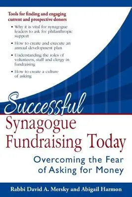 Raccolta fondi di successo per la sinagoga oggi: Superare la paura di chiedere denaro - Successful Synagogue Fundraising Today: Overcoming the Fear of Asking for Money