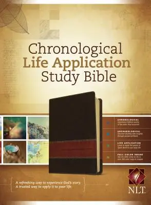 Bibbia cronologica per lo studio dell'applicazione della vita-NLT - Chronological Life Application Study Bible-NLT