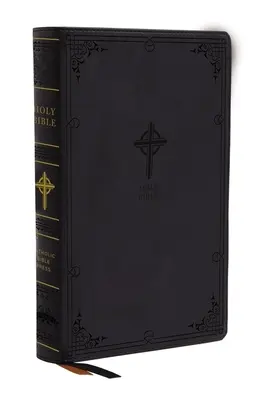 Nabre, Nuova Bibbia Americana, Edizione riveduta, Bibbia cattolica, Edizione a stampa grande, Pelle e cuoio, Nero, Stampa comfort: Bibbia Sacra - Nabre, New American Bible, Revised Edition, Catholic Bible, Large Print Edition, Leathersoft, Black, Comfort Print: Holy Bible