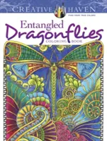 Libro da colorare di libellule intrecciate Creative Haven - Creative Haven Entangled Dragonflies Coloring Book