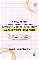 Un libro molto breve, abbastanza interessante e ragionevolmente economico sulla ricerca qualitativa - A Very Short, Fairly Interesting and Reasonably Cheap Book about Qualitative Research