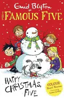 Storie brevi a colori dei Cinque Famosi: Buon Natale, Cinque! - Famous Five Colour Short Stories: Happy Christmas, Five!