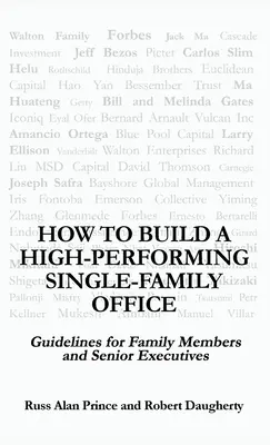 Come costruire un ufficio monofamiliare ad alte prestazioni: Linee guida per i membri della famiglia e i dirigenti di alto livello - How to Build a High-Performing Single-Family Office: Guidelines for Family Members and Senior Executives