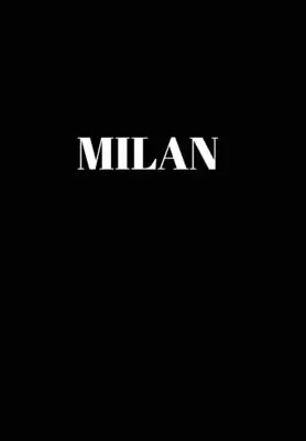 Milano: Libro decorativo nero con copertina rigida per arredare scaffali, tavolini, decorazioni per la casa, design elegante delle città della moda. - Milan: Hardcover Black Decorative Book for Decorating Shelves, Coffee Tables, Home Decor, Stylish World Fashion Cities Design