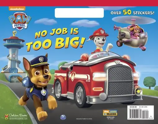 Nessun lavoro è troppo grande! (Paw Patrol) - No Job Is Too Big! (Paw Patrol)