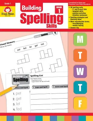 Costruire le abilità ortografiche Grado 1 - Building Spelling Skills Grade 1