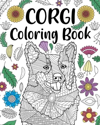 Libro da colorare sui Corgi - Corgi Coloring Book