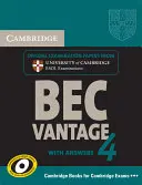 Cambridge Bec 4 Vantage Student's Book con risposte: Documenti d'esame degli esami ESOL dell'Università di Cambridge - Cambridge Bec 4 Vantage Student's Book with Answers: Examination Papers from University of Cambridge ESOL Examinations