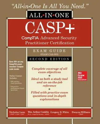 Guida all'esame Casp+ Comptia Advanced Security Practitioner Certification All-In-One, seconda edizione (esame Cas-003) - Casp+ Comptia Advanced Security Practitioner Certification All-In-One Exam Guide, Second Edition (Exam Cas-003)