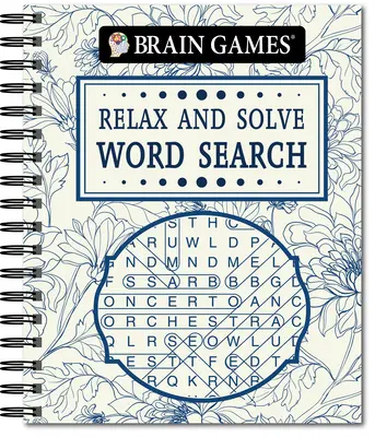 Giochi per il cervello - Rilassati e risolvi: Ricerca di parole (Toile) - Brain Games - Relax and Solve: Word Search (Toile)