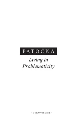Vivere nella problematicità - Living in Problematicity