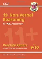 11+ GL Non-Verbal Reasoning Practice Papers - Età 9-10 (con guida per i genitori ed edizione online) - 11+ GL Non-Verbal Reasoning Practice Papers - Ages 9-10 (with Parents' Guide & Online Edition)