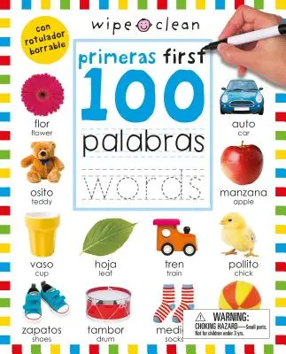 Wipe Clean: Le prime 100 parole bilingue - Wipe Clean: First 100 Words Bilingual