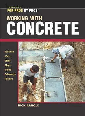 Lavorare con il cemento - Working with Concrete