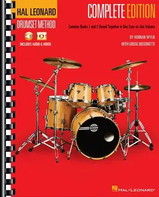 Hal Leonard Drumset Method - Edizione completa: Libri 1 e 2 con video e audio - Hal Leonard Drumset Method - Complete Edition: Books 1 & 2 with Video and Audio