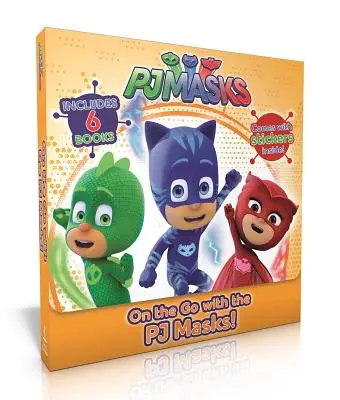 In viaggio con i Pj Masks! Nella notte per salvare la giornata!; Owlette riceve un animale domestico; I Pj Masks fanno amicizia!; Super Team; I Pj Masks e il dinosauro!; S - On the Go with the Pj Masks!: Into the Night to Save the Day!; Owlette Gets a Pet; Pj Masks Make Friends!; Super Team; Pj Masks and the Dinosaur!; S
