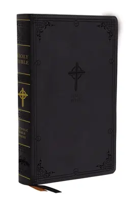 Nabre, Nuova Bibbia Americana, edizione riveduta, Bibbia Cattolica, edizione a stampa grande, in pelle morbida, nera, indicizzata, stampa comfort: Sacra Bibbia - Nabre, New American Bible, Revised Edition, Catholic Bible, Large Print Edition, Leathersoft, Black, Thumb Indexed, Comfort Print: Holy Bible