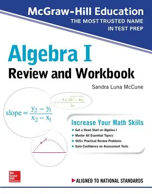 Revisione e libro di lavoro di Algebra I di McGraw-Hill Education - McGraw-Hill Education Algebra I Review and Workbook