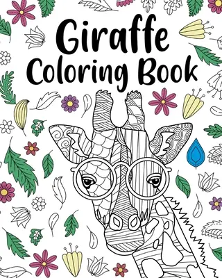 Libro da colorare della giraffa - Giraffe Coloring Book