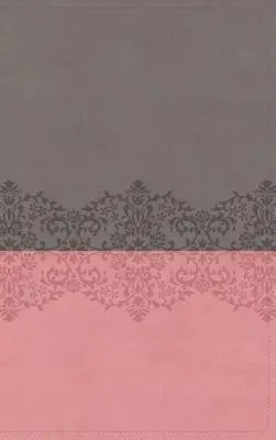 Niv, Bibbia per lo studio dell'applicazione della vita, Terza edizione, Copertina in pelle, grigio/rosa, edizione a lettere rosse - Niv, Life Application Study Bible, Third Edition, Leathersoft, Gray/Pink, Red Letter Edition