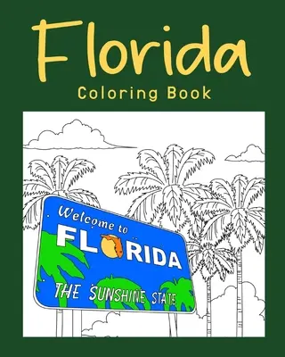 Libro da colorare sulla Florida - Florida Coloring Book