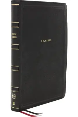 Nkjv, Bibbia di riferimento Deluxe Thinline, in pelle morbida, nera, indicizzata, edizione a lettere rosse, stampa comfort: Sacra Bibbia, Nuova versione di Re Giacomo - Nkjv, Deluxe Thinline Reference Bible, Leathersoft, Black, Thumb Indexed, Red Letter Edition, Comfort Print: Holy Bible, New King James Version