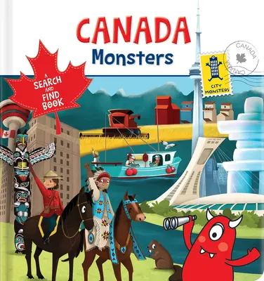 Mostri del Canada: Un libro per cercare e trovare - Canada Monsters: A Search and Find Book