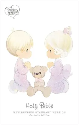 Nrsvce, Precious Moments Bible, Putih, Bahan Kulit, Cetak Nyaman: Kitab Suci - Nrsvce, Precious Moments Bible, White, Leathersoft, Comfort Print: Holy Bible