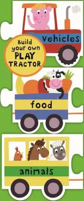 Set di giocattoli: Trattore da gioco: Colori, 123, Animali - Chunky Set: Play Tractor: Colors, 123, Animals