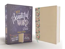 Niv, Bibbia delle belle parole, edizione aggiornata, schede della Bibbia da attaccare e staccare, sovracopertina in pelle, oro/floreale, lettere rosse, stampa comfort: 600+ immagini a colori - Niv, Beautiful Word Bible, Updated Edition, Peel/Stick Bible Tabs, Leathersoft Over Board, Gold/Floral, Red Letter, Comfort Print: 600+ Full-Color Ill