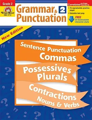 Grammatica e punteggiatura, grado 2 [con download gratuito] - Grammar & Punctuation, Grade 2 [With Free Download]