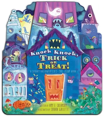 Toc toc, dolcetto o scherzetto: uno spettrale libro di Halloween da sollevare e chiudere - Knock Knock, Trick or Treat!: A Spooky Halloween Lift-The-Flap Book