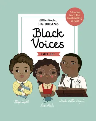 Piccole persone, grandi sogni: Voci nere: 3 libri della serie più venduta! Maya Angelou - Rosa Parks - Martin Luther King Jr. - Little People, Big Dreams: Black Voices: 3 Books from the Best-Selling Series! Maya Angelou - Rosa Parks - Martin Luther King Jr.