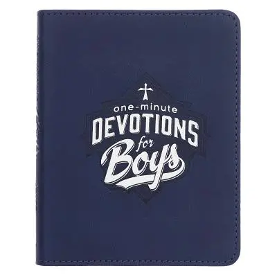 Devozioni di un minuto per ragazzi Lux-Leather - One-Min Devotions for Boys Lux-Leather