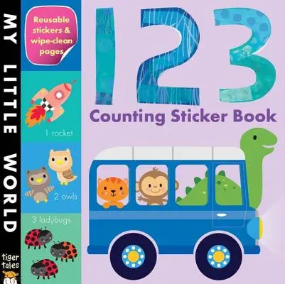 Libro di adesivi per il conteggio 123 - 123 Counting Sticker Book