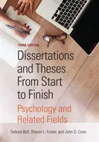 Dissertazioni e tesi dall'inizio alla fine: Psicologia e campi correlati - Dissertations and Theses from Start to Finish: Psychology and Related Fields