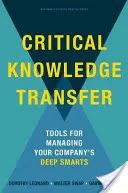 Trasferimento critico della conoscenza: Strumenti per gestire l'intelligenza profonda dell'azienda - Critical Knowledge Transfer: Tools for Managing Your Company's Deep Smarts