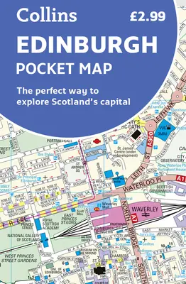 Mappa tascabile di Edimburgo - Il modo perfetto per esplorare Edimburgo - Edinburgh Pocket Map - The Perfect Way to Explore Edinburgh