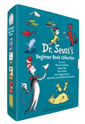 Collezione di libri per principianti del Dr. Seuss: Il gatto nel cappello; Un pesce due pesci Pesce rosso Pesce blu; Uova verdi e prosciutto; Hop on Pop; La volpe con i calzini - Dr. Seuss's Beginner Book Collection: The Cat in the Hat; One Fish Two Fish Red Fish Blue Fish; Green Eggs and Ham; Hop on Pop; Fox in Socks