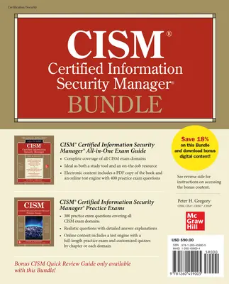 Pacchetto Cism (Certified Information Security Manager) - Cism Certified Information Security Manager Bundle