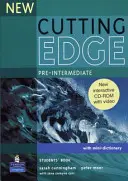 Nuovo libro per studenti Cutting Edge Pre-Intermediate e pacchetto di CD-Rom - New Cutting Edge Pre-Intermediate Students Book and CD-Rom Pack