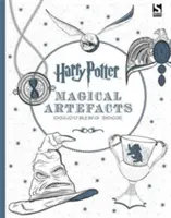 Libro da colorare dei manufatti magici di Harry Potter 4 - Harry Potter Magical Artefacts Colouring Book 4