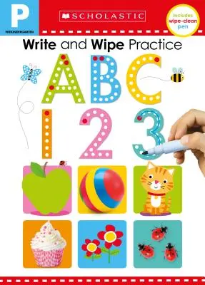 ABC 123 Scrivi e strofina: Scholastic Early Learners (Scrivi e strofina) - ABC 123 Write and Wipe Flip Book: Scholastic Early Learners (Write and Wipe)