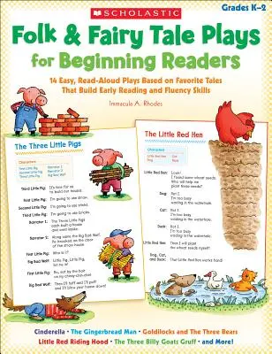 Opere teatrali per lettori principianti: 14 spettacoli di teatro per lettori che sviluppano le prime abilità di lettura e di fluenza - Folk & Fairy Tale Plays for Beginning Readers: 14 Readers Theater Plays That Build Early Reading and Fluency Skills